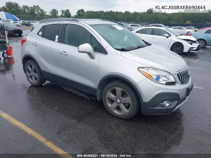 2014 Buick Encore VIN: KL4CJGSBXEB690444 Lot: 40369221