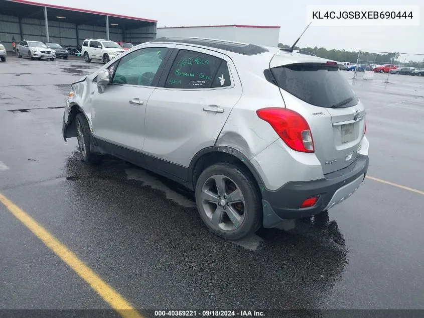 KL4CJGSBXEB690444 2014 Buick Encore