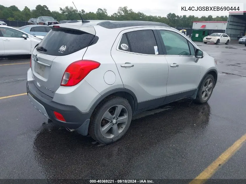 KL4CJGSBXEB690444 2014 Buick Encore