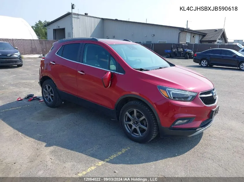 2018 Buick Encore VIN: KL4CJHSBXJB590618 Lot: 12084022