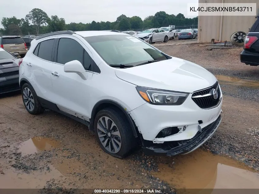 KL4CJESMXNB543711 2022 Buick Encore Preferred