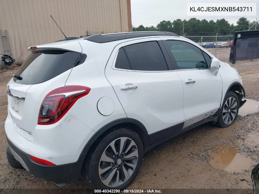 KL4CJESMXNB543711 2022 Buick Encore Preferred