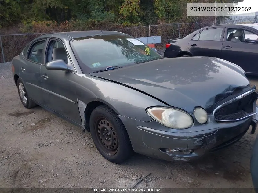 2G4WC532551232662 2005 Buick Lacrosse Cx