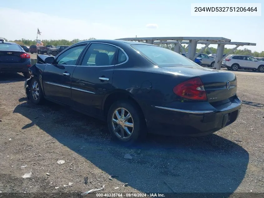 2005 Buick Lacrosse Cxl VIN: 2G4WD532751206464 Lot: 40335764