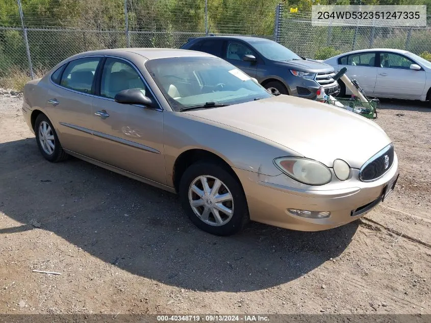 2G4WD532351247335 2005 Buick Lacrosse Cxl