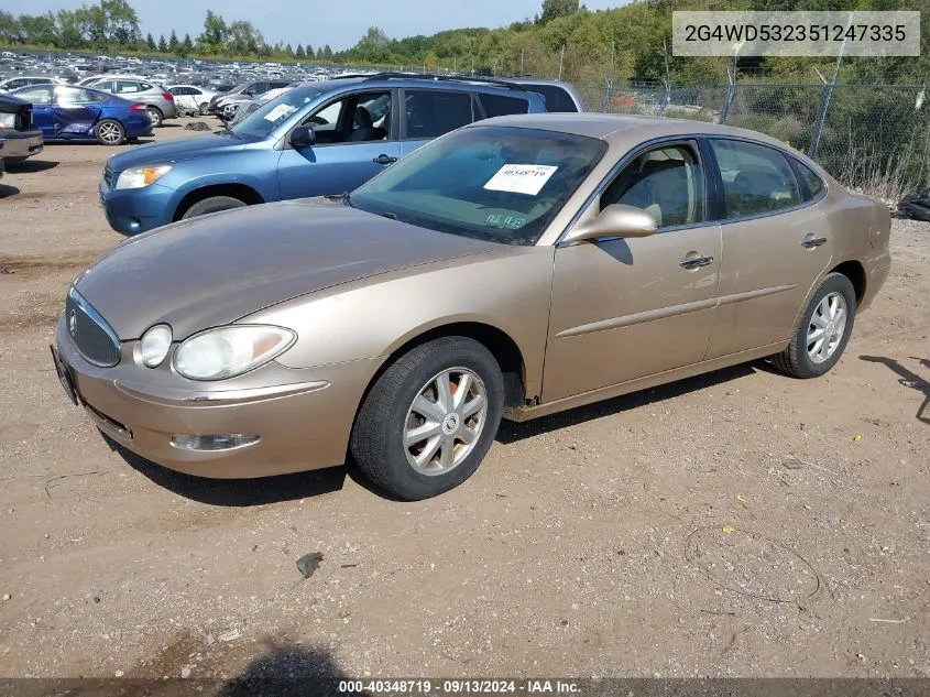 2G4WD532351247335 2005 Buick Lacrosse Cxl