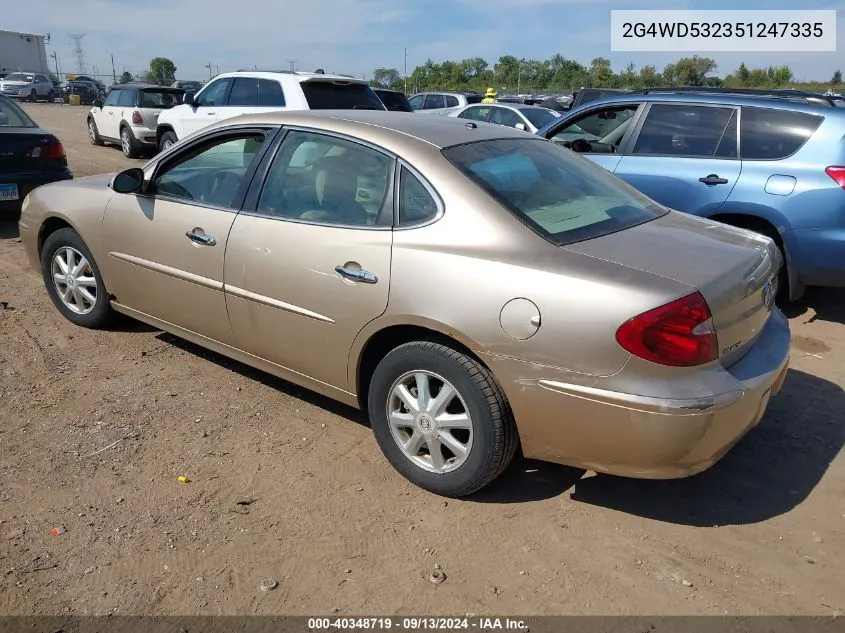 2G4WD532351247335 2005 Buick Lacrosse Cxl