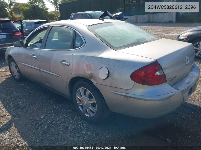 2006 Buick Lacrosse Cx VIN: 2G4WC582661212396 Lot: 40339484