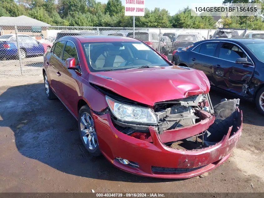 2011 Buick Lacrosse Cxs VIN: 1G4GE5ED1BF156455 Lot: 40348739