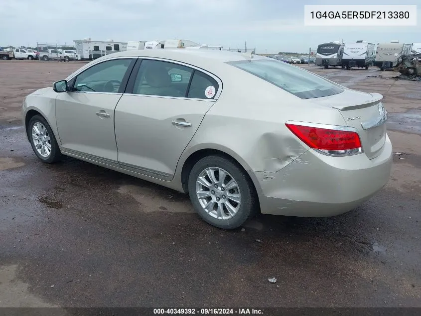 1G4GA5ER5DF213380 2013 Buick Lacrosse