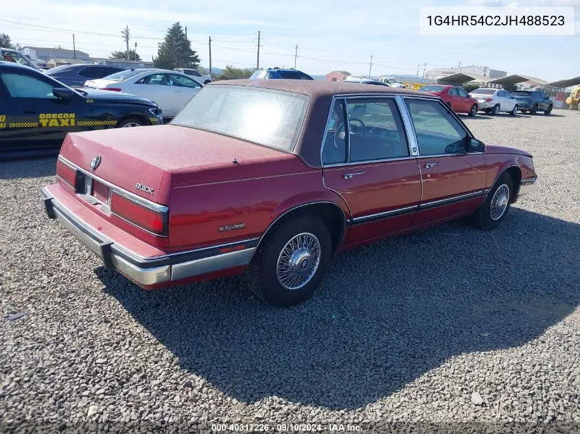 1988 Buick Lesabre Limited VIN: 1G4HR54C2JH488523 Lot: 40317226