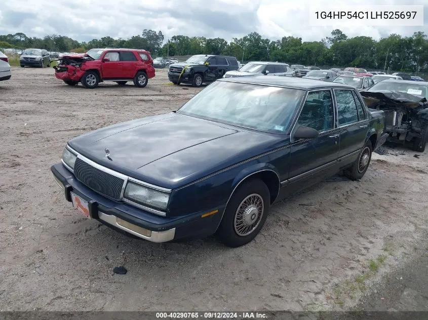 1990 Buick Lesabre Custom VIN: 1G4HP54C1LH525697 Lot: 40290765