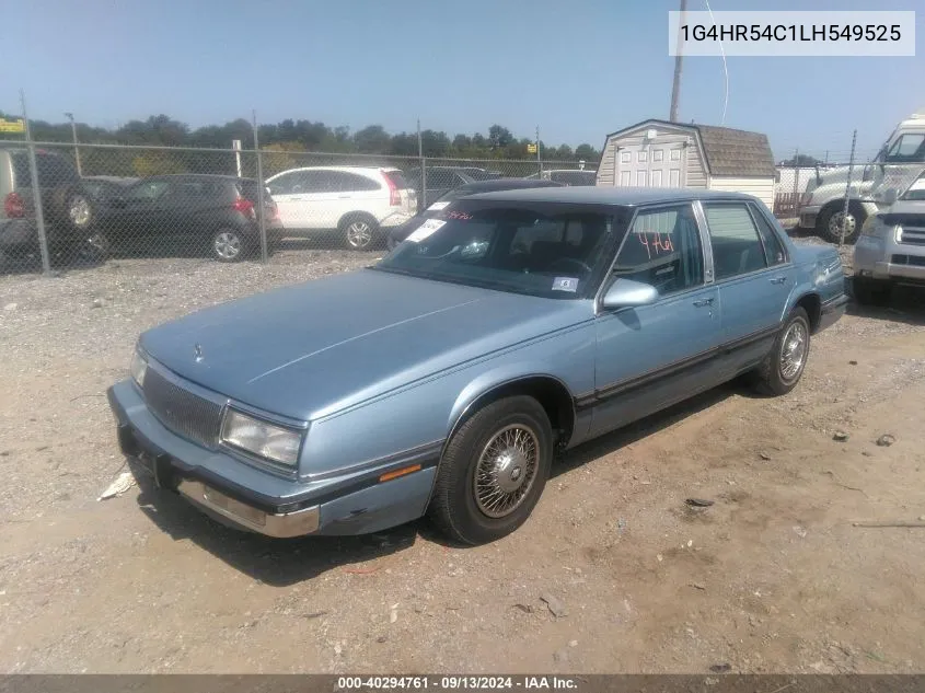 1G4HR54C1LH549525 1990 Buick Lesabre Limited