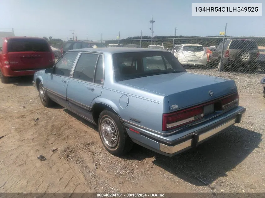 1990 Buick Lesabre Limited VIN: 1G4HR54C1LH549525 Lot: 40294761