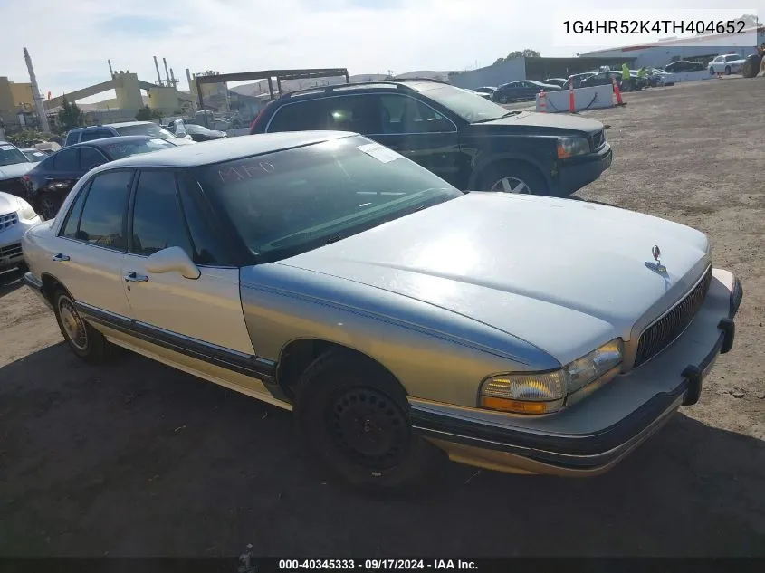 1G4HR52K4TH404652 1996 Buick Lesabre Limited