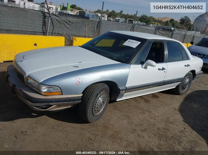 1996 Buick Lesabre Limited VIN: 1G4HR52K4TH404652 Lot: 40345333