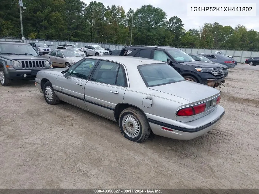 1G4HP52K1XH441802 1999 Buick Lesabre Custom