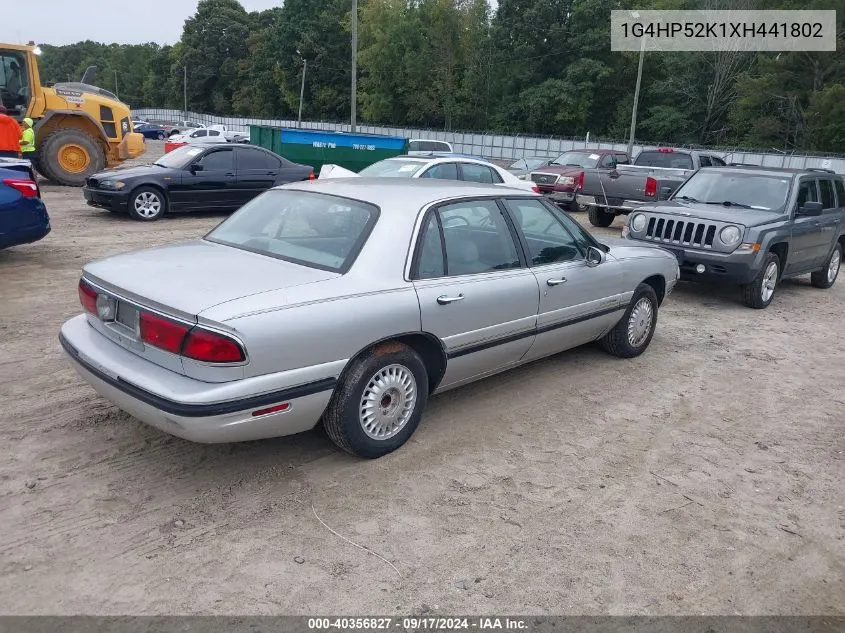 1999 Buick Lesabre Custom VIN: 1G4HP52K1XH441802 Lot: 40356827