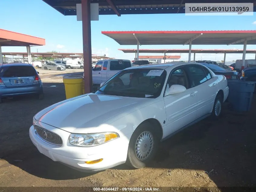 2001 Buick Lesabre Limited VIN: 1G4HR54K91U133959 Lot: 40344427