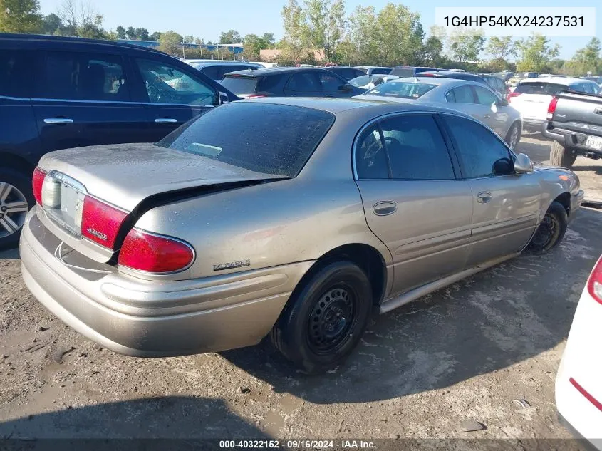 2002 Buick Lesabre Custom VIN: 1G4HP54KX24237531 Lot: 40322152