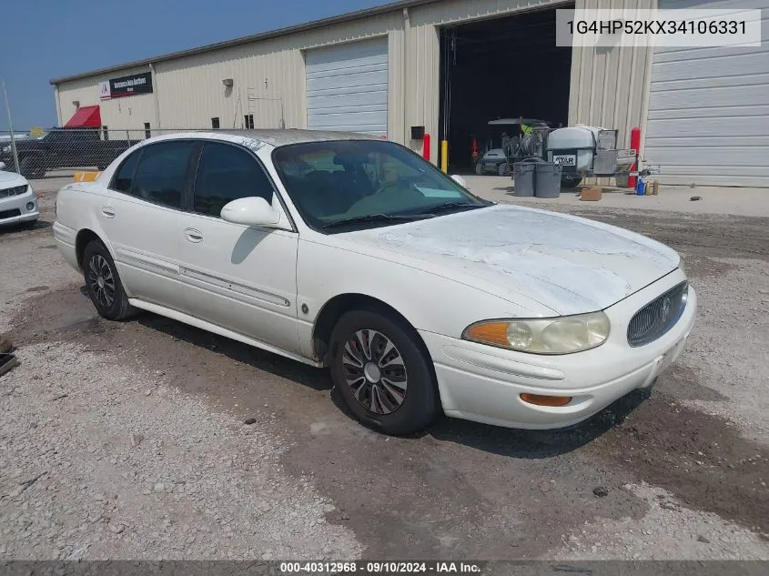 2003 Buick Lesabre Custom VIN: 1G4HP52KX34106331 Lot: 40312968