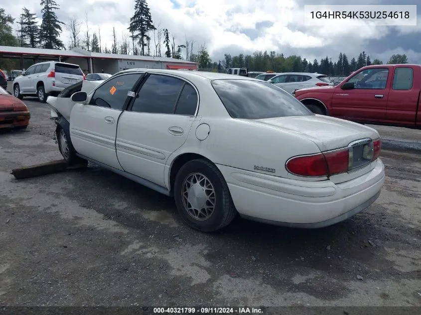 2003 Buick Lesabre Limited VIN: 1G4HR54K53U254618 Lot: 40321799