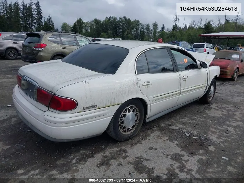 2003 Buick Lesabre Limited VIN: 1G4HR54K53U254618 Lot: 40321799