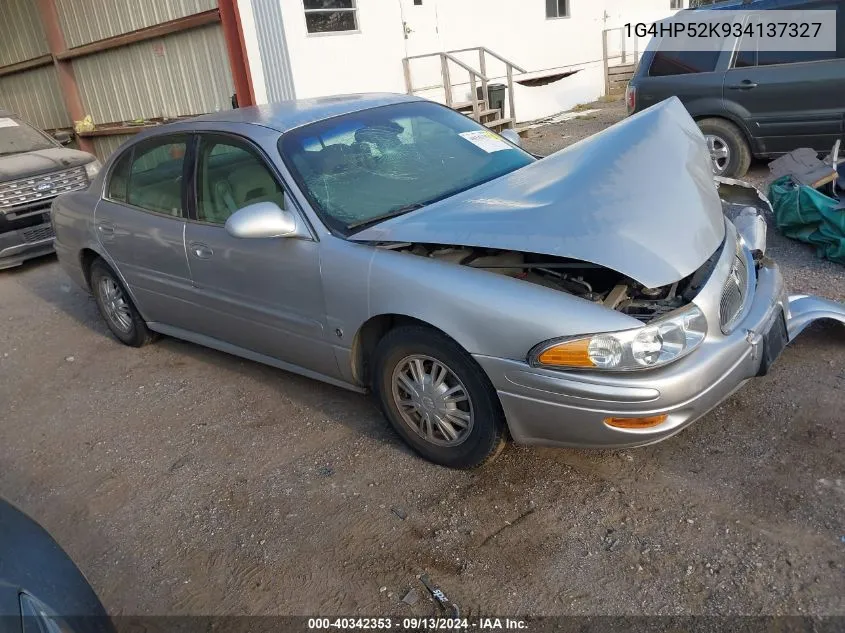 2003 Buick Lesabre Custom VIN: 1G4HP52K934137327 Lot: 40342353