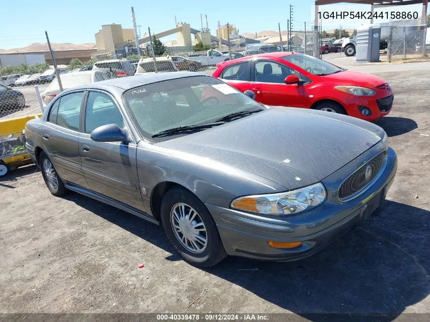 2004 Buick Lesabre Custom VIN: 1G4HP54K244158860 Lot: 40339478