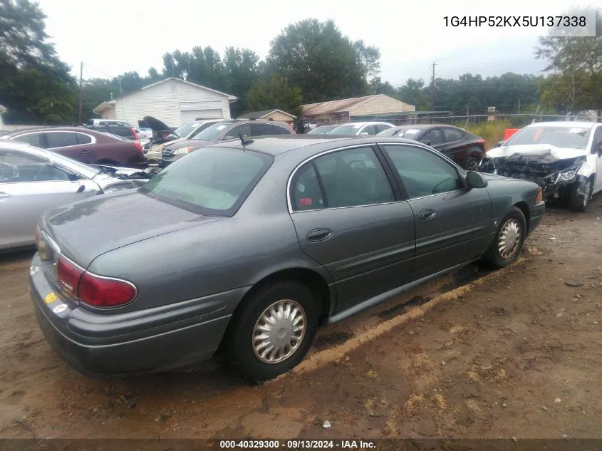 2005 Buick Lesabre Custom VIN: 1G4HP52KX5U137338 Lot: 40329300