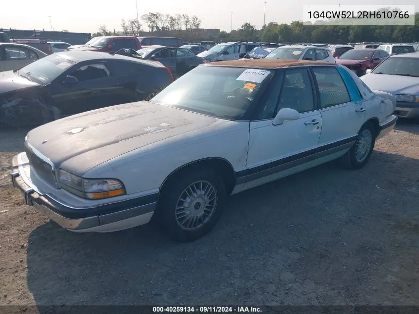 1G4CW52L2RH610766 1994 Buick Park Avenue