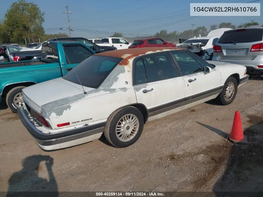 1994 Buick Park Avenue VIN: 1G4CW52L2RH610766 Lot: 40259134