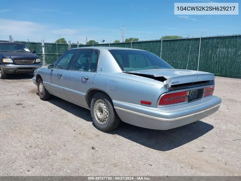 1G4CW52K2SH629217 1995 Buick Park Avenue