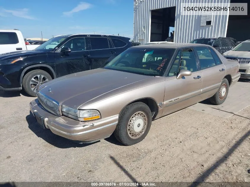 1995 Buick Park Avenue VIN: 1G4CW52K5SH614016 Lot: 39786576