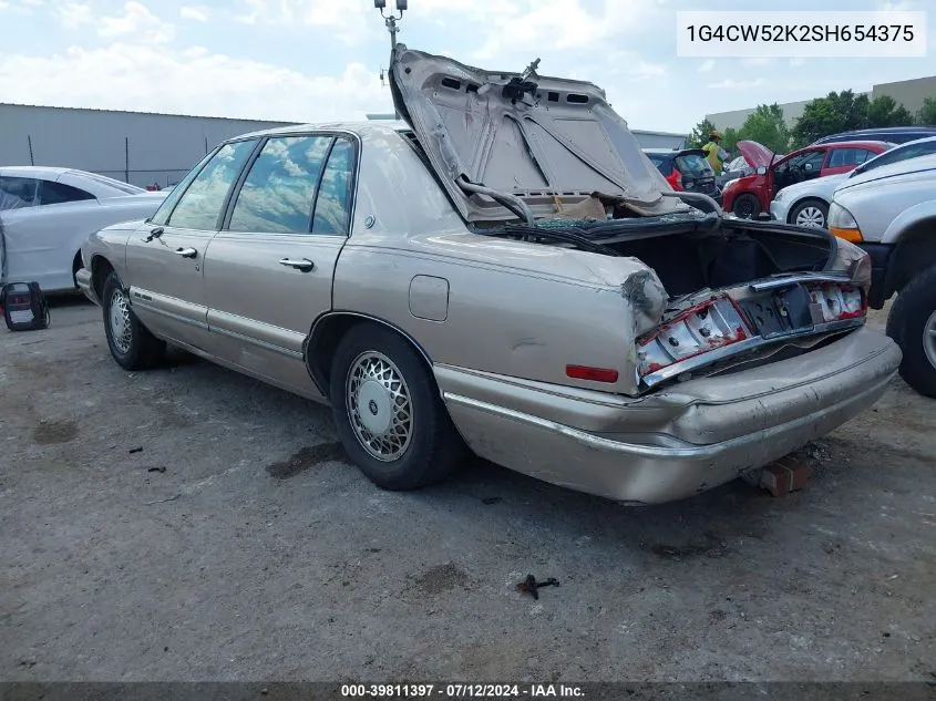 1995 Buick Park Avenue VIN: 1G4CW52K2SH654375 Lot: 39811397