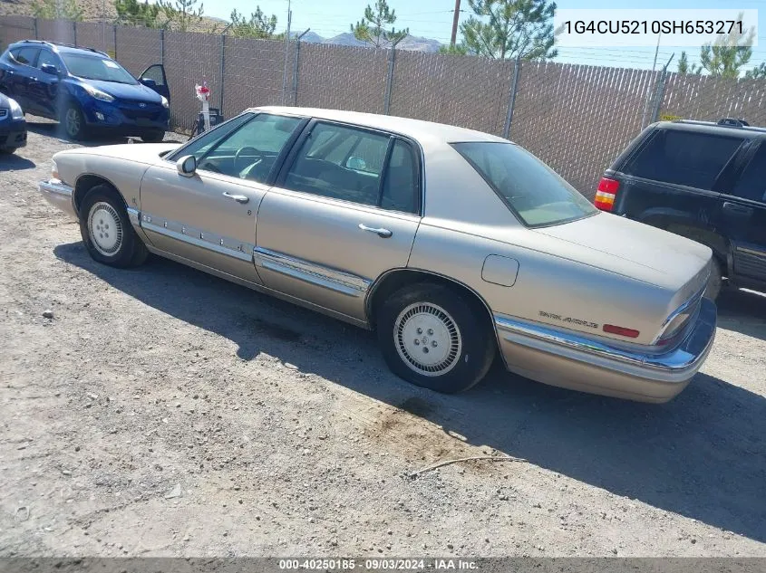 1995 Buick Park Avenue Ultra VIN: 1G4CU5210SH653271 Lot: 40250185