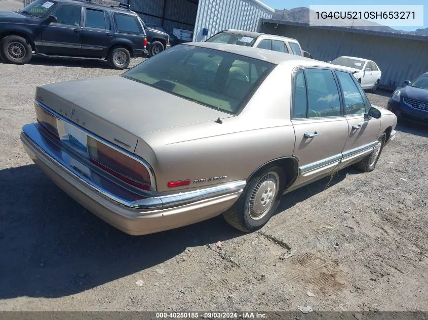 1995 Buick Park Avenue Ultra VIN: 1G4CU5210SH653271 Lot: 40250185