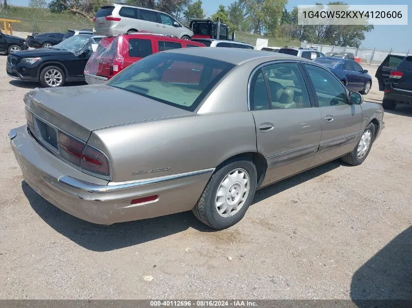 2000 Buick Park Avenue VIN: 1G4CW52KXY4120606 Lot: 40112696