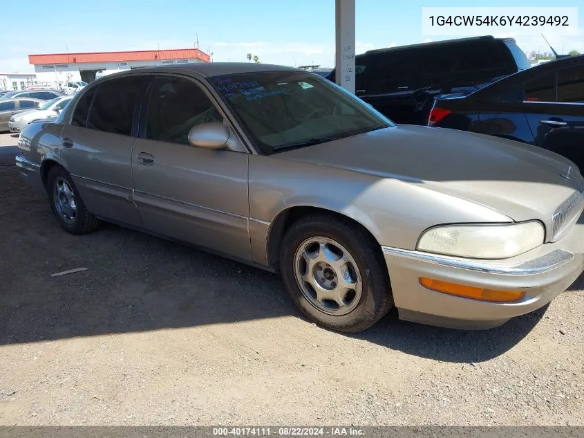 2000 Buick Park Avenue VIN: 1G4CW54K6Y4239492 Lot: 40174111