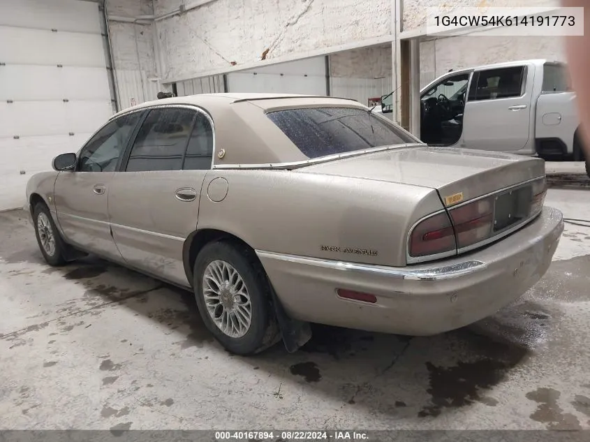 2001 Buick Park Avenue VIN: 1G4CW54K614191773 Lot: 40167894