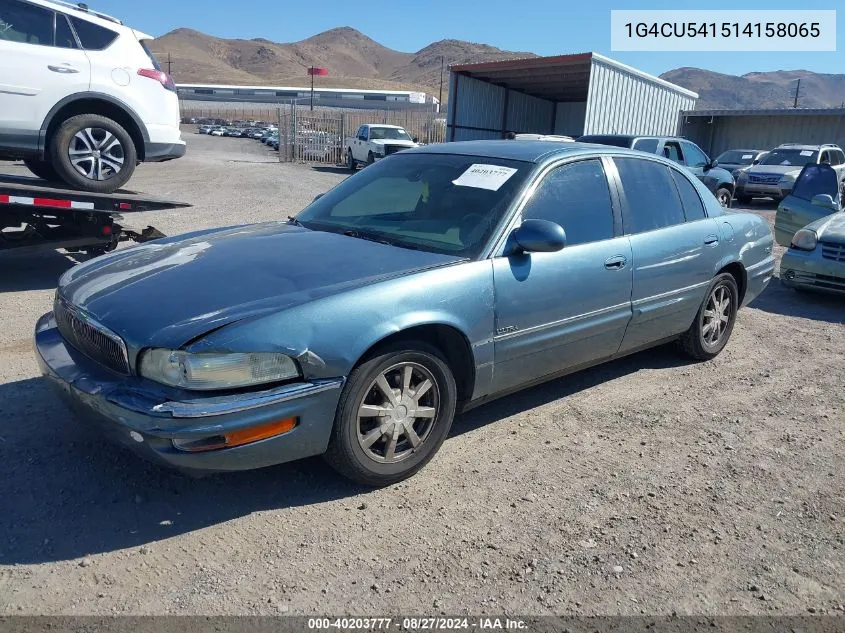 2001 Buick Park Avenue Ultra VIN: 1G4CU541514158065 Lot: 40203777