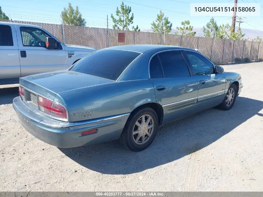 2001 Buick Park Avenue Ultra VIN: 1G4CU541514158065 Lot: 40203777