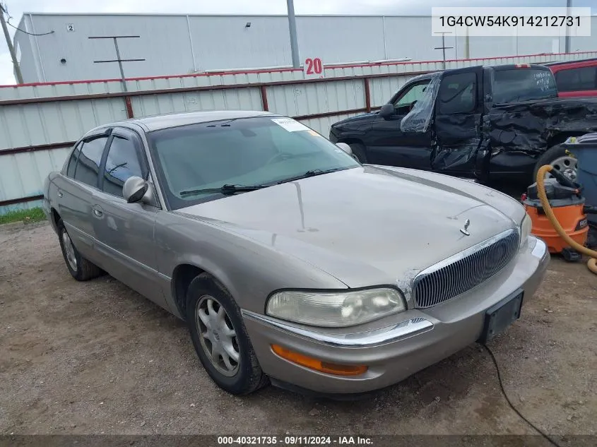 2001 Buick Park Avenue VIN: 1G4CW54K914212731 Lot: 40321735