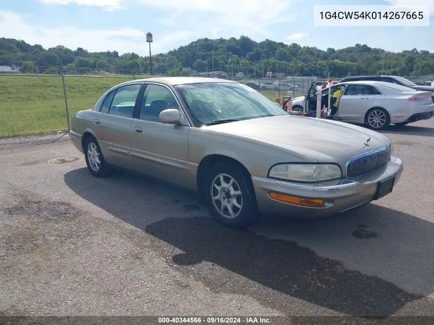 1G4CW54K014267665 2001 Buick Park Avenue