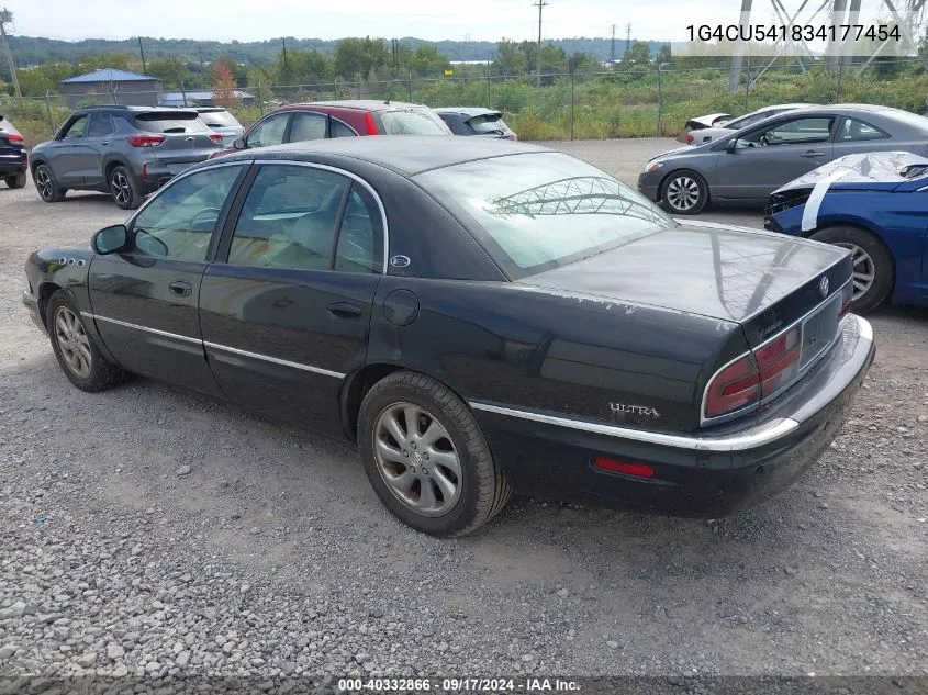 2003 Buick Park Avenue Ultra VIN: 1G4CU541834177454 Lot: 40332866