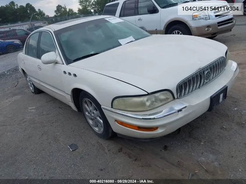 2004 Buick Park Avenue Ultra VIN: 1G4CU541544119304 Lot: 40216080