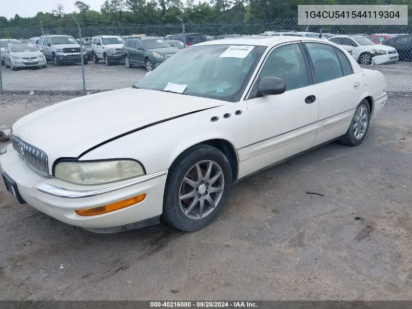 1G4CU541544119304 2004 Buick Park Avenue Ultra