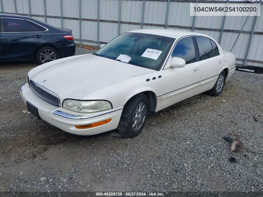 2005 Buick Park Avenue VIN: 1G4CW54K254100200 Lot: 40209729