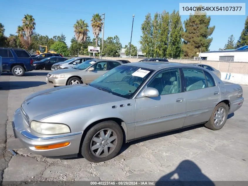 2005 Buick Park Avenue VIN: 1G4CW54KX54107377 Lot: 40223145