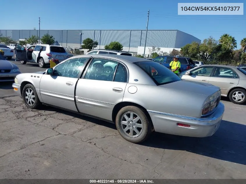 2005 Buick Park Avenue VIN: 1G4CW54KX54107377 Lot: 40223145